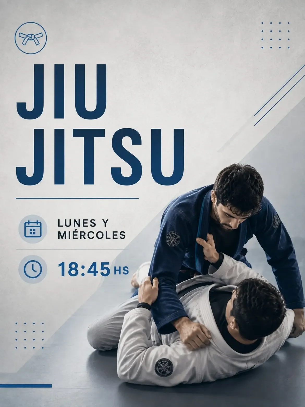 Clases de Jiu Jitsu brasileño en 041 MMA Fight: lunes y miércoles a las 18:45